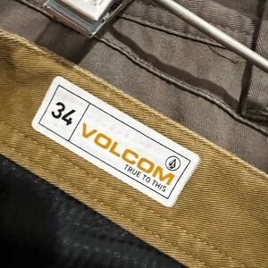 🛍️ Volcom Men's Khaki Chinos